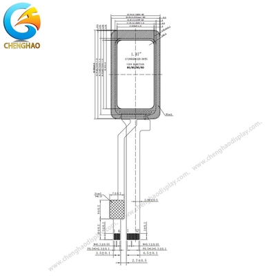 1.47 inch Small LCD Touch Screen 172*320 SPI IPS TFT With ST7789
