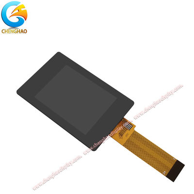 240*320 Spi Lcd Module 24pins 2 Inch IPS TFT Screen With Black Glass Cover