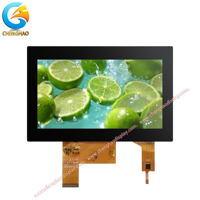 Industrial Tft Lcd 7 Inch 800x480 Resolution With Capacitive Touch