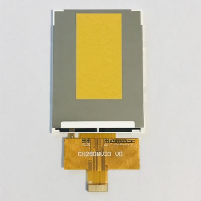 2.8 Inch 16 Bit 8080 Interface Industrial LCD Display TN Viewing