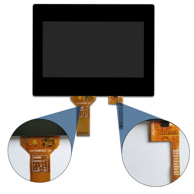 800×480 FPC I2c Ctp Lcd Screen Module 850cd/M2 Lcd Monitor Module 7''