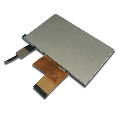 TN Transmissive 800x480 Lcd Capacitive Touchscreen 300cd/m2 White LED Backlight