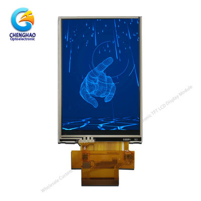 Transmissive RTP IPS TFT LCD Display 3.5'' 320x480 Resistive Touch Screen Panel