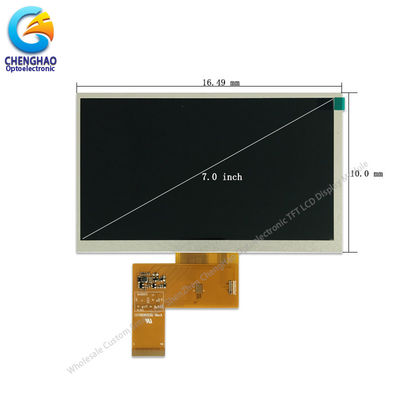 7.0 Inch Tiny TFT LCD Display 800*480 Resolution White LED Backlight