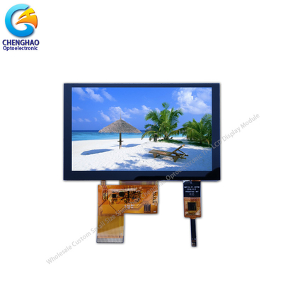 5" 800*480 Dots LCD Display Module 300cd/m2 TFT Medical LCD Monitor