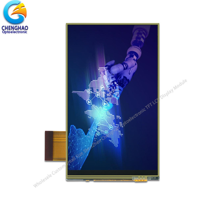 SPI Industrial LCD Display Monitor Transmissive 24 Bit RGB 300cd/m2