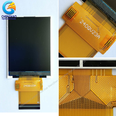 MCU Ctp IPS LCD Panel 240x320 Dots 300nits 3 Lines 9 Bit 262k SPI
