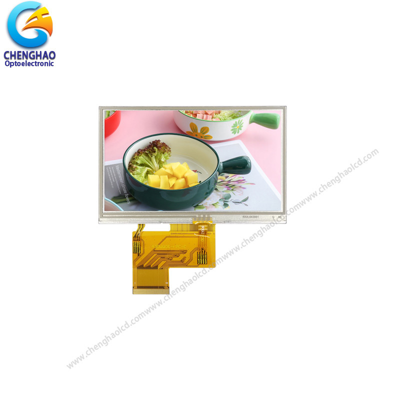 RGB Interface 4.3 Inch TFT Display 480x272 40 Pin Full Color Display With TP