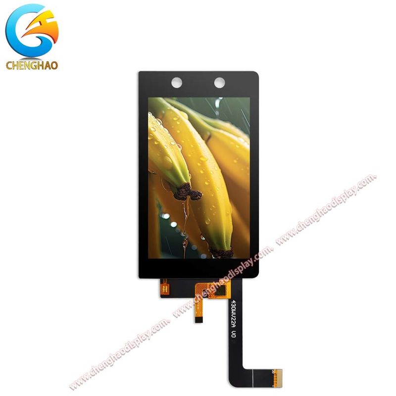 IPS TFT LCD Display With 4.3 Inch Vertical Screen 500 Cd/M2 Brightness 50000 H Life Time
