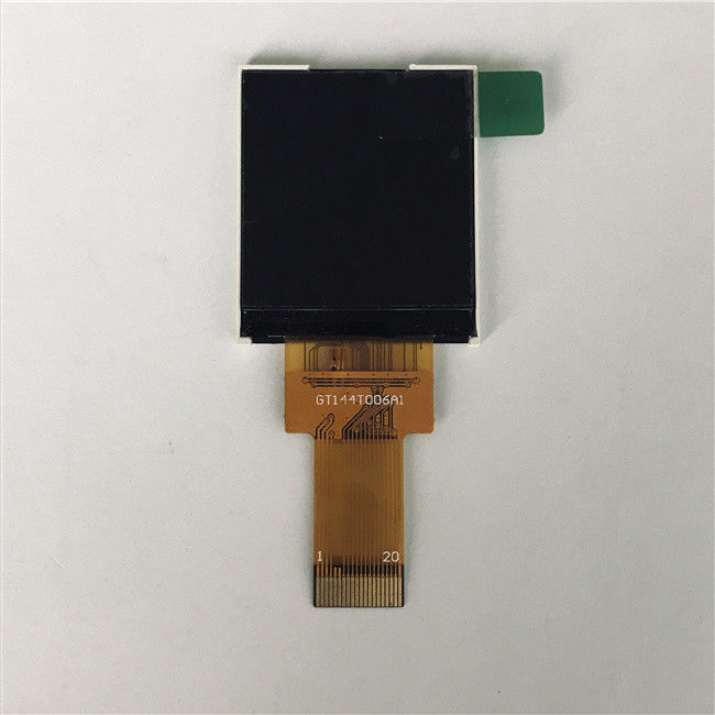 1.44 Inch 200cd m2 Small LCD Panel 8 Bit 8080 Series Interface