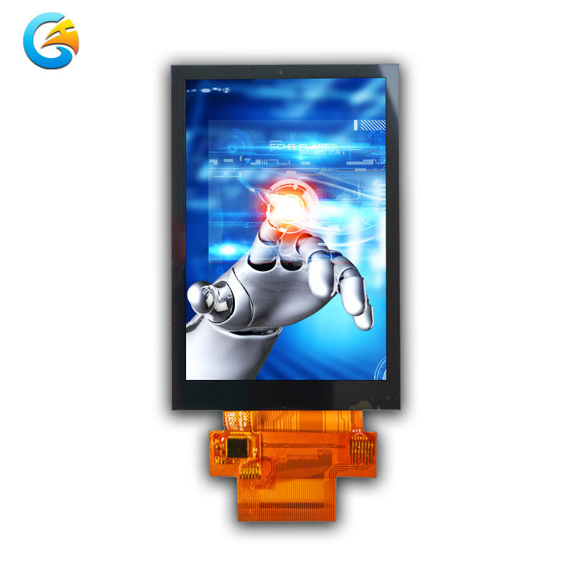 FPC 3.5" SPI TFT LCD Capacitive Touchscreen 16 17 Bits 300cd/m2