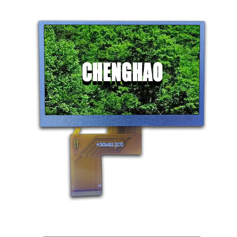 FPC RGB 4.3" IPS LCD Display Transmissive 300cd/M2 ROHS