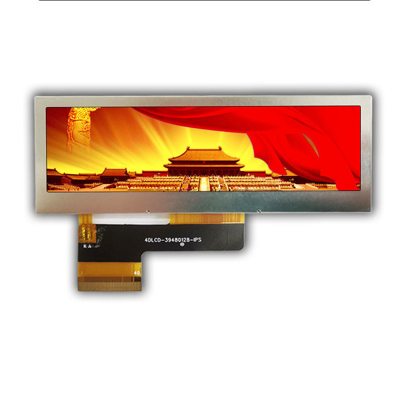 500nits 480x128 LCD Display Module 3.9 Inches Truly Color Panel