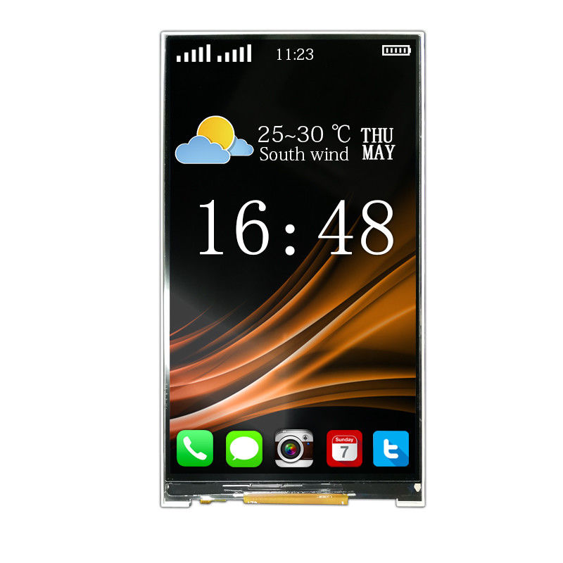 5 Inch 480×854 450cd/M2 Lcd Spi Module MIPI Tft Lcd Panel Screen