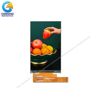 4.3 ইঞ্চি নেগেটিভ এলসিডি ডিসপ্লে 480x800 রেজোলিউশন সিরিয়াল এলসিডি ডিসপ্লে মডিউল
