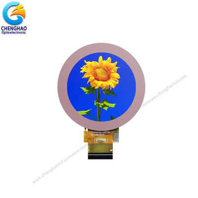 ক্যাপাসিটিভ টাচ আইপিএস এলসিডি ডিসপ্লে 480x480 রেজোলিউশন 2.1 '' টিএফটি এলসিডি ডিসপ্লে ST7701S সহ