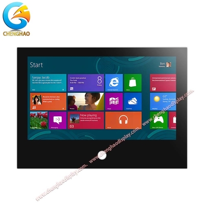 কাস্টম 40 পিন ইন্ডাস্ট্রিয়াল এলসিডি ক্যাপাসিটিভ টাচস্ক্রিন 10.1 ইঞ্চি পাতলা ফিল্ম ট্রানজিস্টর সহ