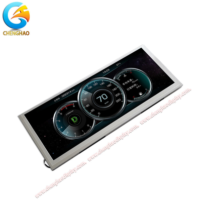 1280x480 ডটস আইপিএস এলসিডি ডিসপ্লে 85/85/85/85 ভিউয়ের দিক এবং সাদা এলইডি ব্যাকলাইট সহ