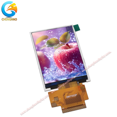 240x320 IPS এলসিডি ডিসপ্লে 2.8” 50 পিন মাল্টি-ইন্টারফেস ছোট টিএফটি স্ক্রিন প্যানেল