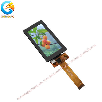 1.9 ইঞ্চি 170x320 IPS TFT LCD ক্যাপাসিটিভ টাচ ডিসপ্লে মডিউল 8-বিট SPI 400 cd/m2 জলরোধী