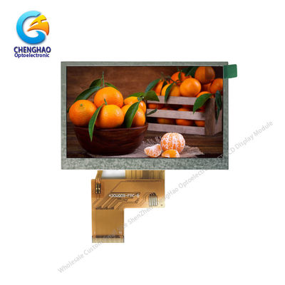 4.3 ইঞ্চি টিএফটি এলসিডি ডিসপ্লে মডিউল 480 * 272 রেজোলিউশন আরজিবি রঙ