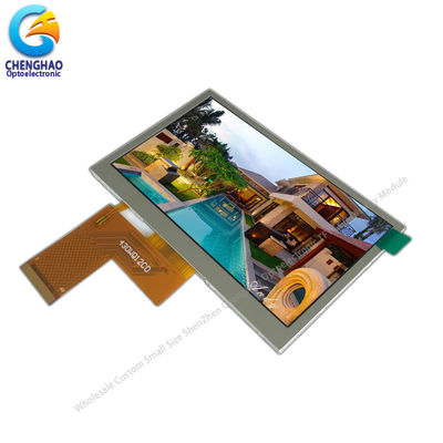 শিল্প 24 বিট আরজিবি 4.3 ইঞ্চি 480x272 টিএফটি এলসিডি ডিসপ্লে ST7282 আইসি সহ