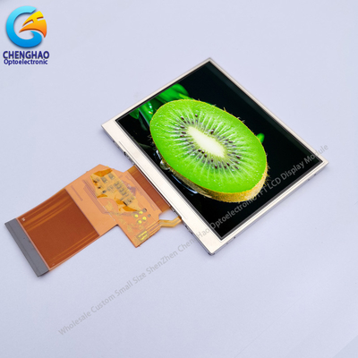 3.5 ইঞ্চি স্কয়ার এলসিডি মনিটর 320 * 240 টিএফটি মডিউল 24 বিট আরজিবি ইন্টারফেসের সাথে