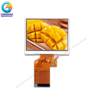 স্কয়ার 3.5 ইঞ্চি ছোট এলসিডি টাচ স্ক্রিন 320x240 সঙ্গে HX8238D ড্রাইভার আইসি